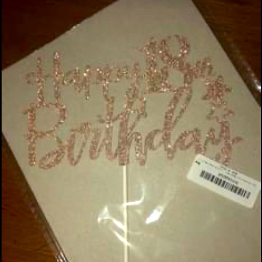 Cake Topper - Happy 18th Birthday